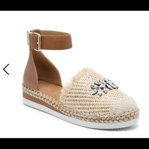 Espadrilles size 9 with jewels